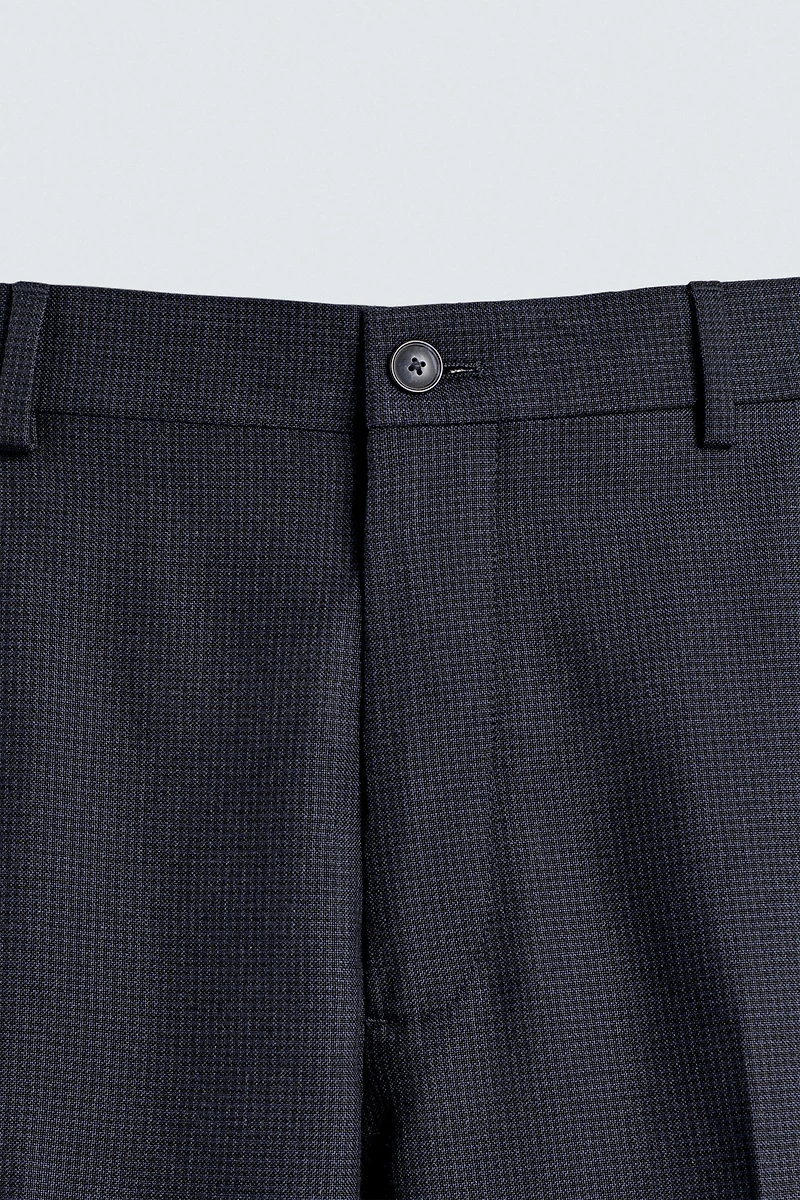 HOUNDSTOOTH SUIT PANTS