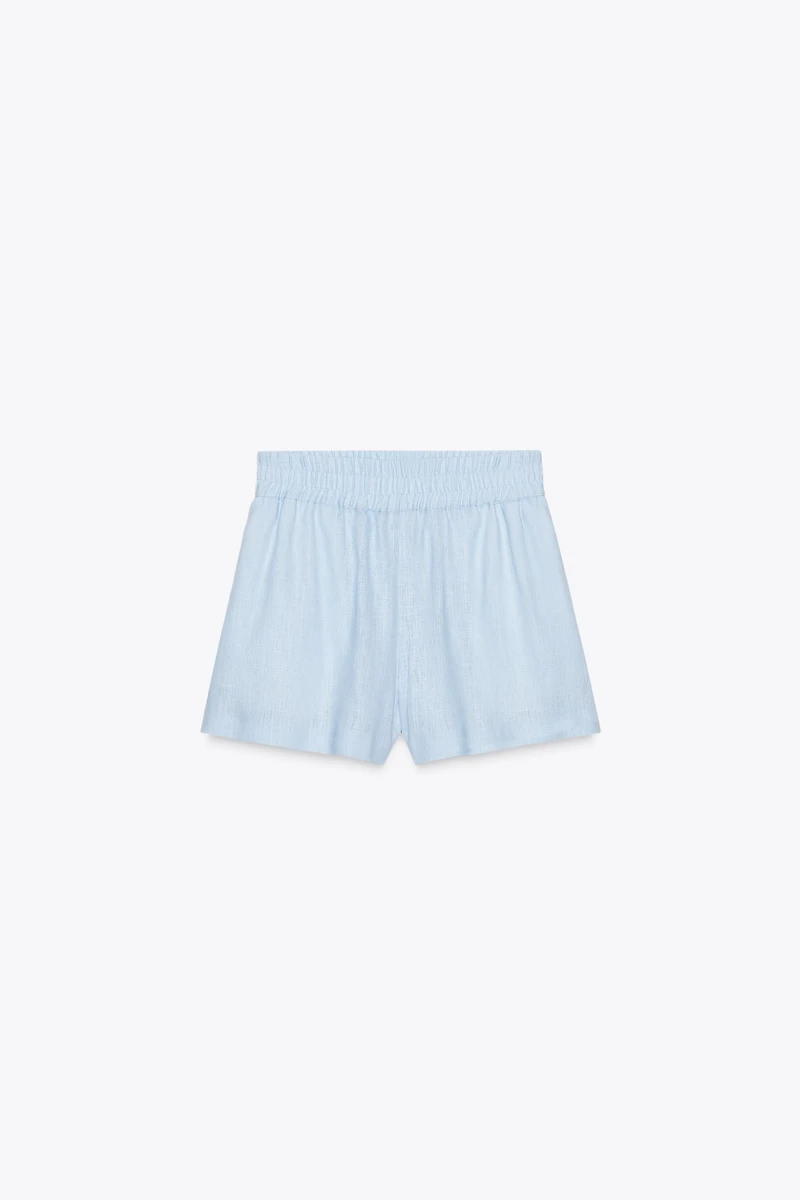 LINEN BOXER SHORTS