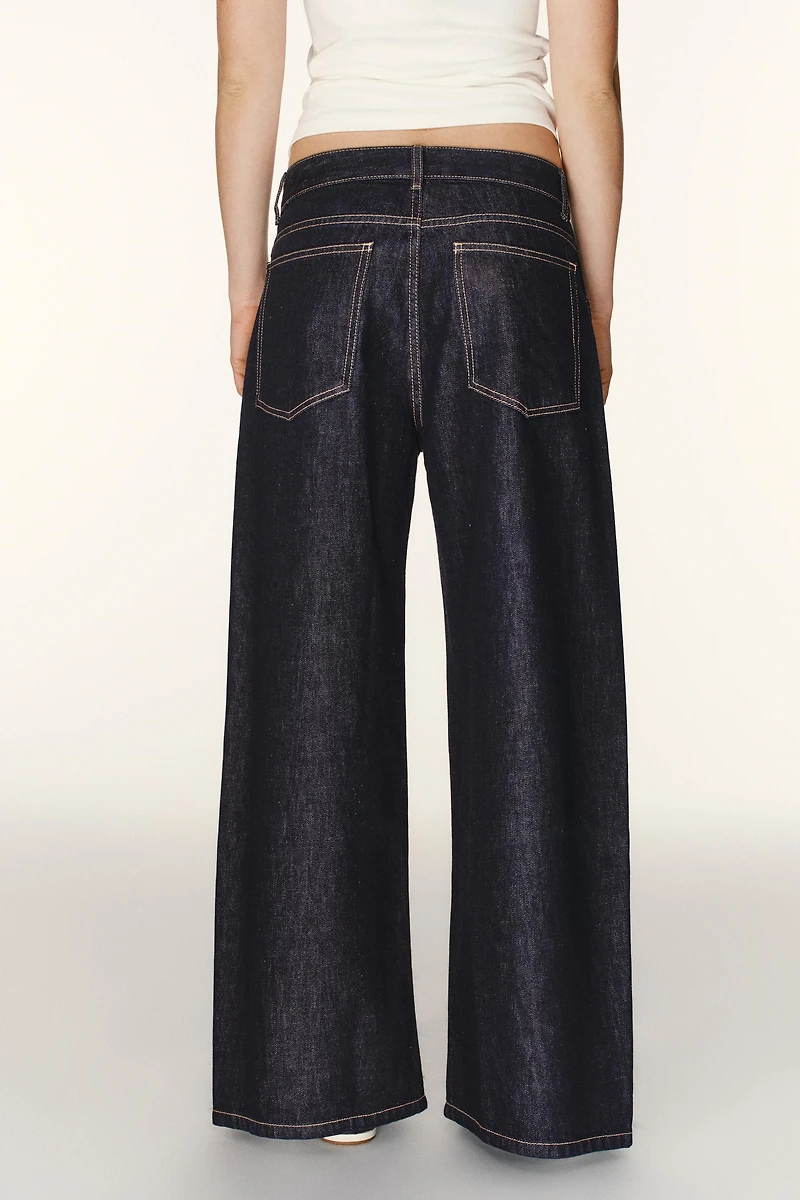 TRF SIDE ZIP JEANS