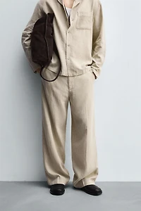 FLOWY LYOCELL - LINEN PANTS
