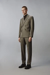DOUBLE BREASTED SUIT JACKET