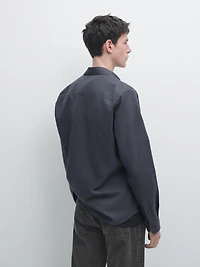 Regular fit cotton shirt