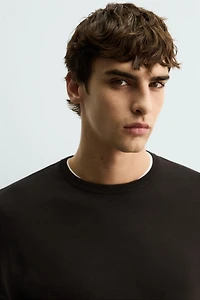 REGULAR FIT COTTON JUMPER