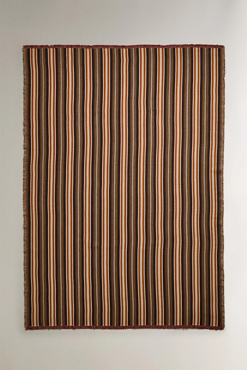 PLAID COTON RAYURES