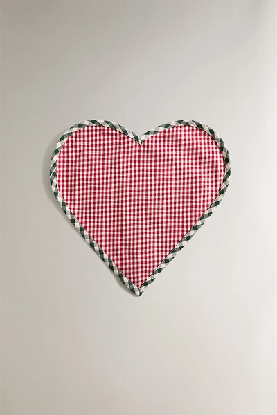 CHRISTMAS HEART PLACEMAT