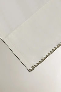 KIDS’ COTTON SHELL STITCH FLAT SHEET