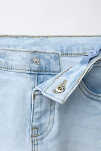 RIPPED STRAIGHT COMFORT JEANS