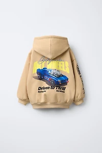 SWEAT À CAPUCHE VOITURE HOT WHEELS ™ MATTEL