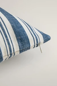 STRIPED THROW PILLOW COVER