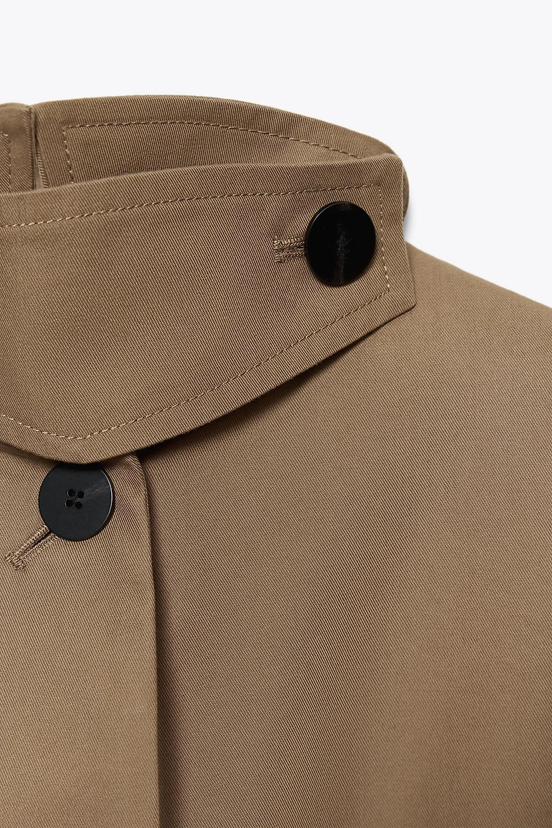 ZW COLLECTION SHORT PARKA WITH ADJUSTABLE WAIST