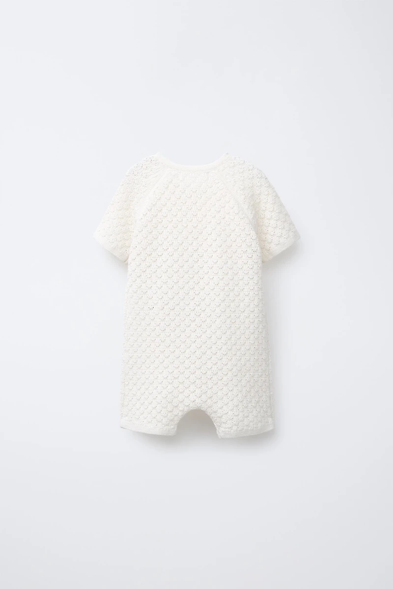 COMBINAISON EN MAILLE COTON SOIE