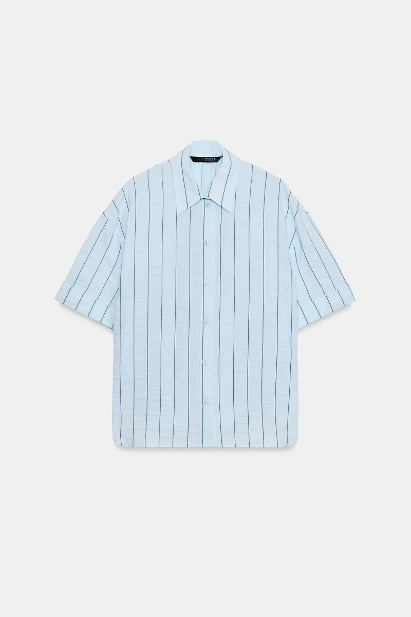 STRIPED OVERSIZED SHIRT
