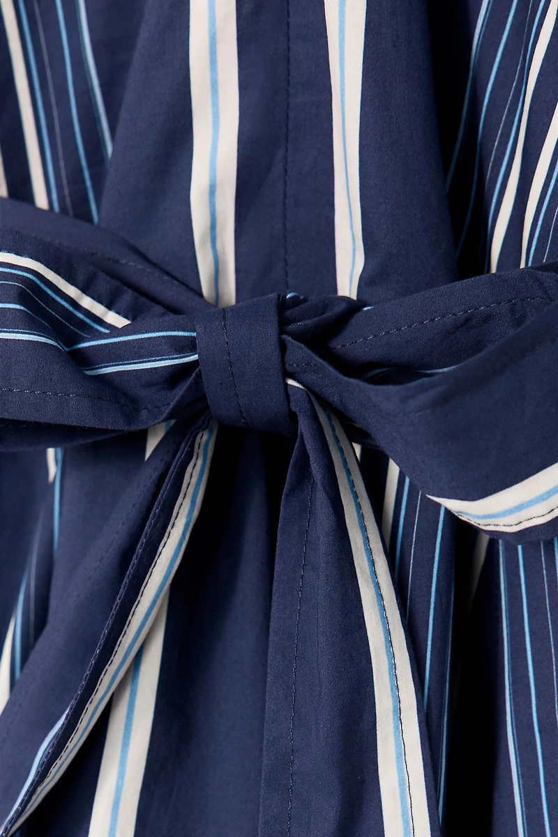 LIMITED EDITION GODET STRIPE DRESS