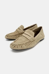 MOCASSINS SOFT EN DAIM