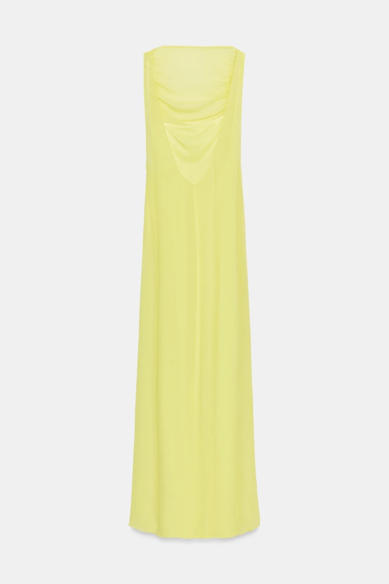 ROBE LONGUE EN GEORGETTE
