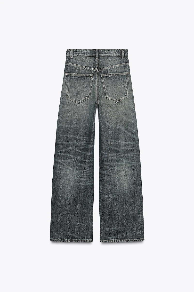 TRF HIGH WAIST EXTRA WIDE LEG JEANS