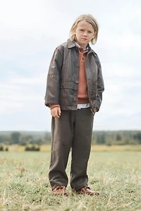 MANTEAU À CARREAUX CIRÉ ÉDITION LIMITÉE