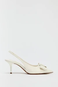 TALONS EFFET VERNI LACET
