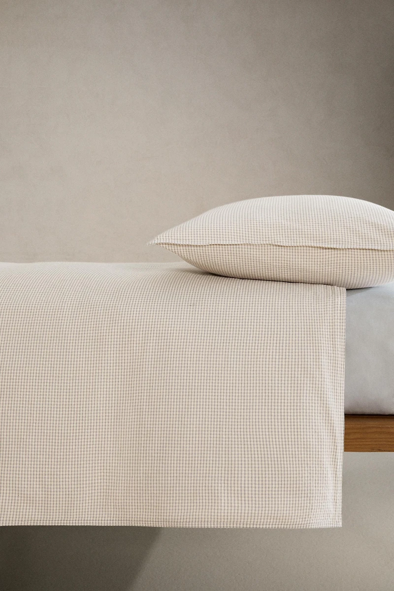 CHILDREN'S SEERSUCKER DUVET COVER