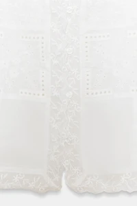 EMBROIDERED STRAP TOP