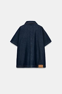 SURCHEMISE Z1975 EN JEAN OVERSIZE