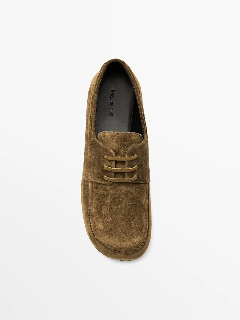 Mocassins bateau en cuir