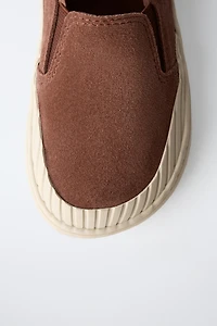 LEATHER SNEAKERS