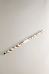 SHINY STRIPED CHRISTMAS WRAPPING PAPER