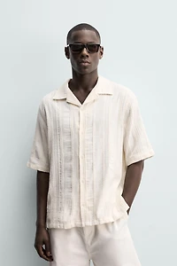 GEOMETRIC JACQUARD SHIRT