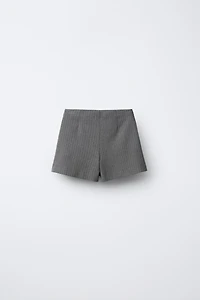 JUPE-SHORT RAYURES