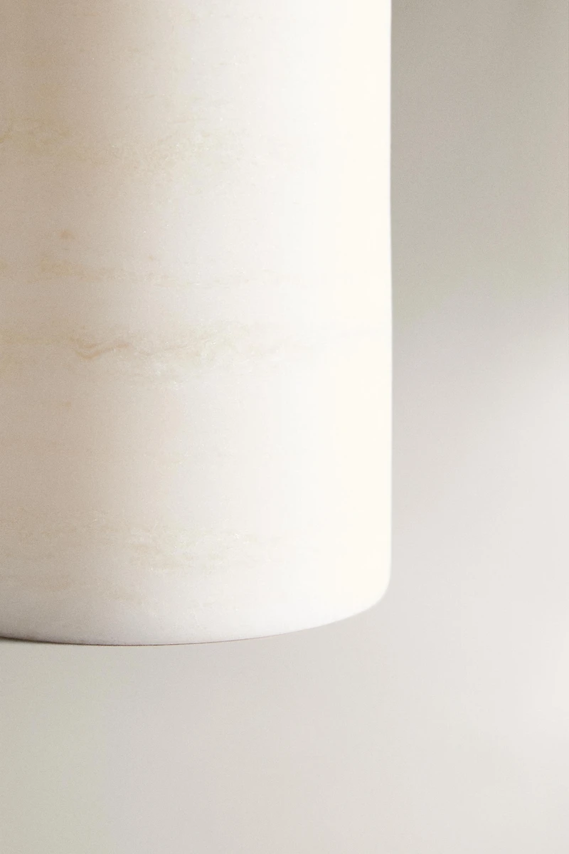 WHITE MARBLE SOAP DISPENSER