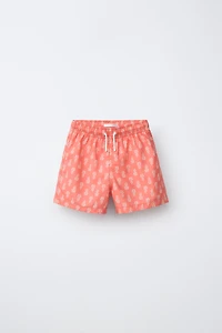AGES 6-14 / PRINTED SWIM SHORTS