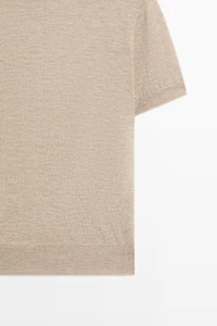 Turtleneck knit sweater