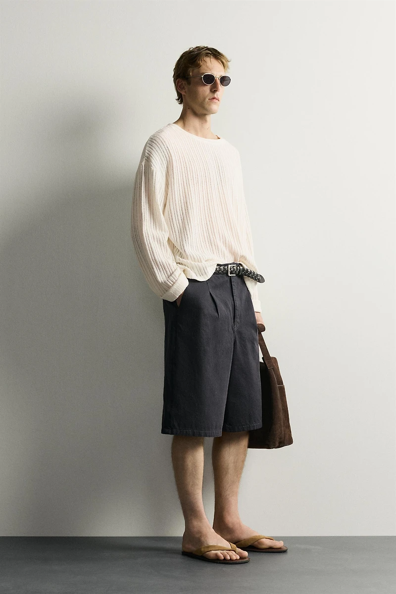 TEXTURED RELAXED FIT T-SHIRT