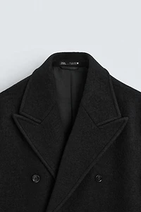 WOOL COAT BOUCLÉ TEXTURE