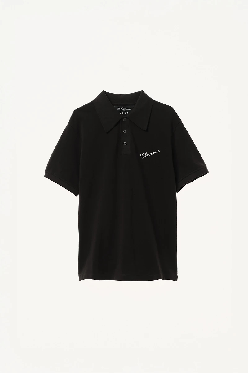 SLIM FIT POLO SHIRT WILLY CHAVARRIA X ZARA