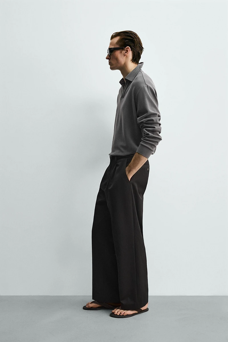 SOFT RELAXED FIT POLO SHIRT