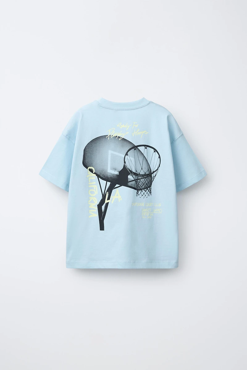 SPORTS PRINT T-SHIRT