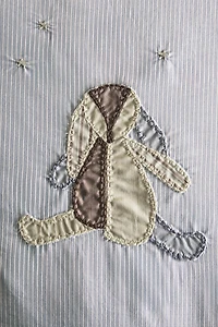 KIDS COTTON RABBIT DUVET COVER