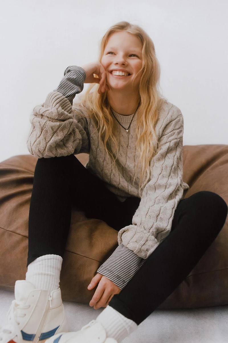 TWO-PACK OF PLAIN LEGGINGS