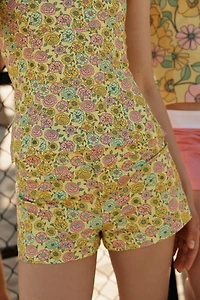 SHORT MINI FLEURS