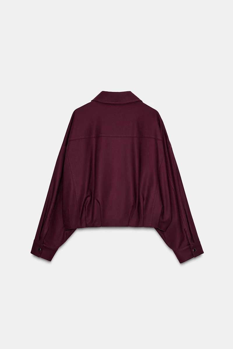 LARGE POCKET BOMBER JACKET