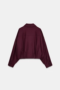 LARGE POCKET BOMBER JACKET