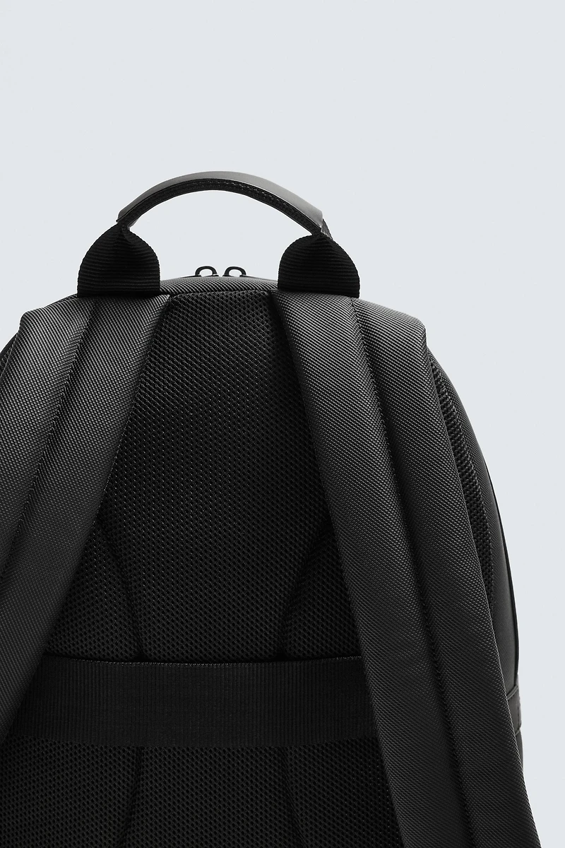 RUBBERIZED TEXTURE BACKPACK