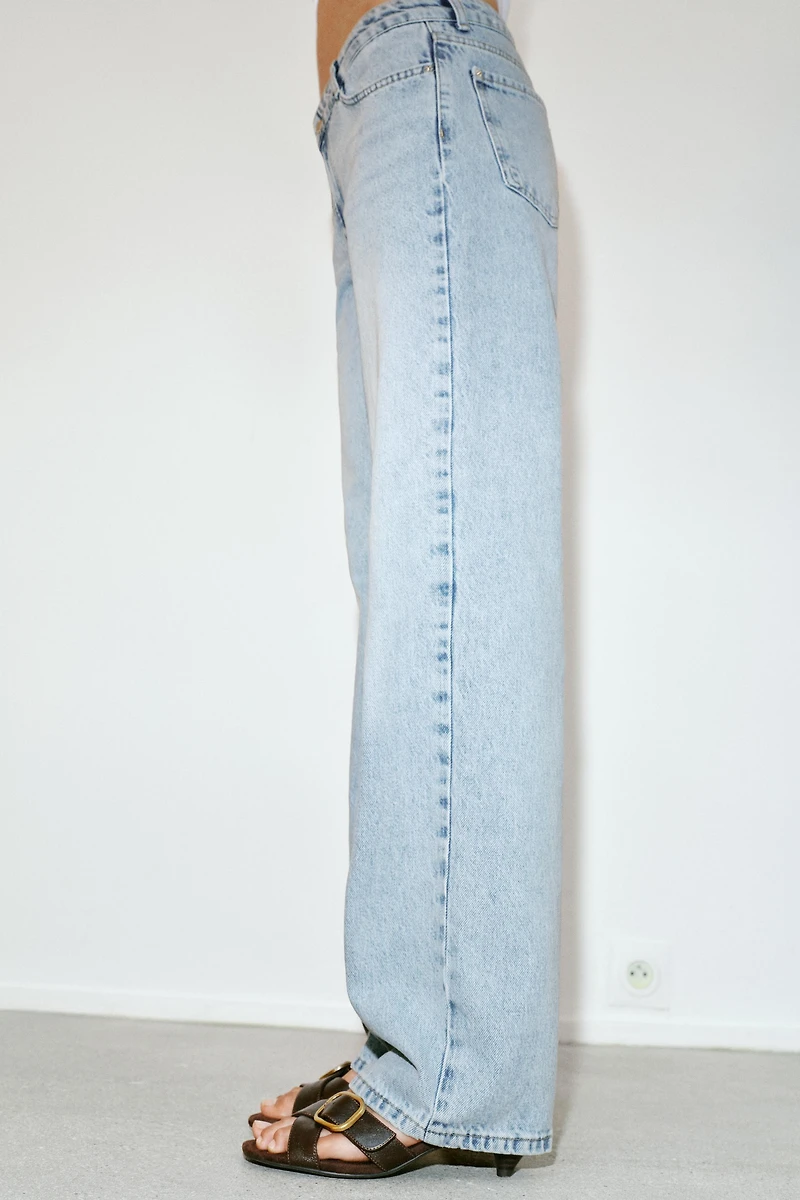 Z1975 LOW RISE STRAIGHT JEANS