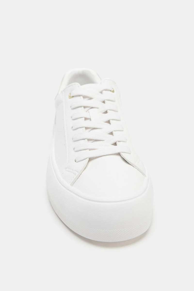 CONTRAST SNEAKERS