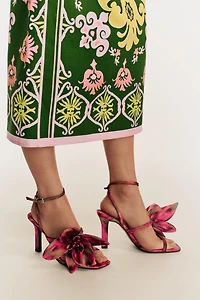SANDALES À TALONS FLEUR ÉDITION LIMITÉE