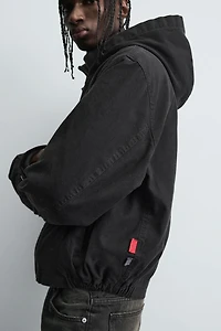 HOODED FIREMAN CLASP JACKET