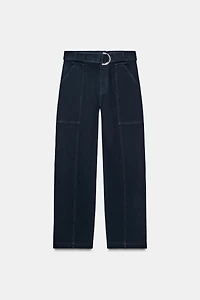 BELTED CARGO PANTS