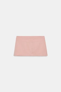 STRIPED POCKET MINI SKIRT